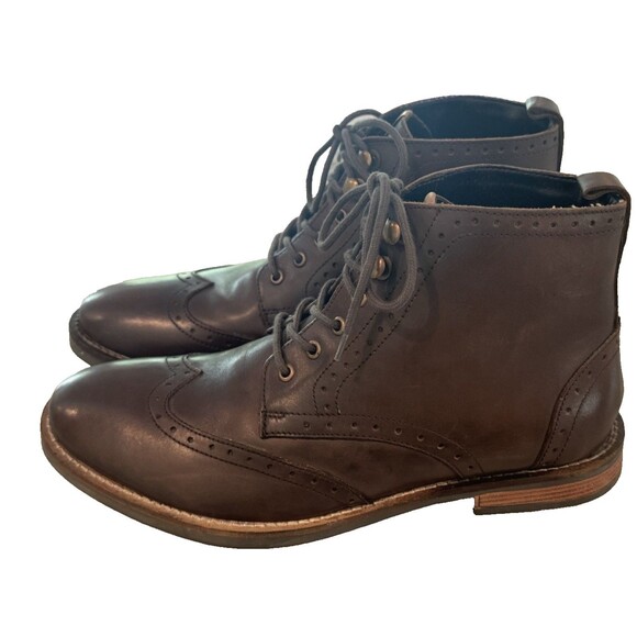 Ben Sherman Wingtip Boot Men's Size 7.5 New With Imperfections - Picture 1 of 9